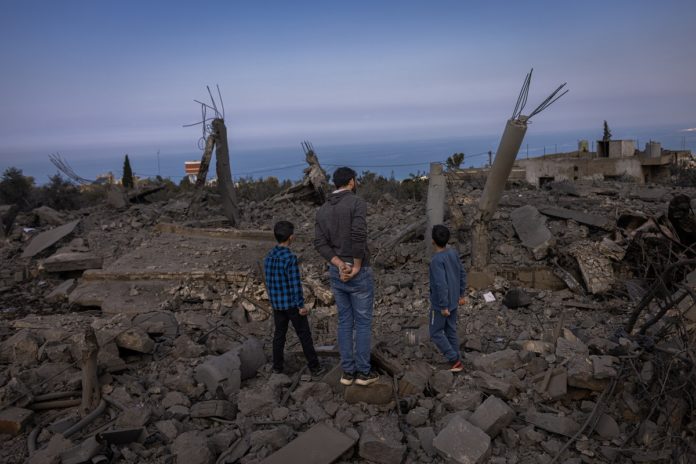 Southern Lebanon, 22 February 2024