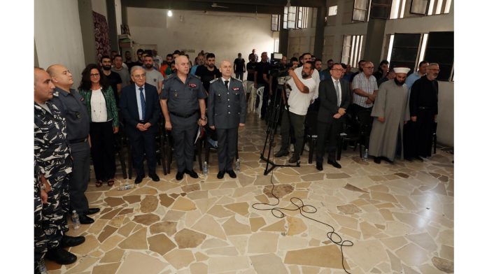 شاركت اللجنة الوطنية للوقاية من التعذيب في الحفل الذي أقيم في سجن رومية المركزي – مبنى المحكومين لمناسبة تخريج دفعة جديدة من النزلاء