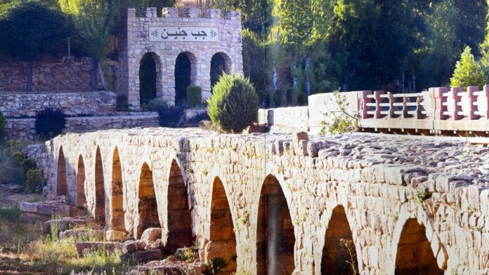 Jeb Janine Roman Bridge — “Echoes of Eternity” Photo by Nada Karam for Green Cedar Lebanon From “Echoes of Eternity | Échos d’Éternité” (2025), this image highlights a shared commitment to safeguarding Lebanon’s heritage sites and preserving its cultural legacy for generations to come.