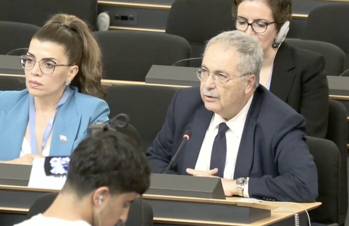 استعرض متري أمام المجلس أعمال اللجنة الوطنية للقانون الدولي الإنساني
