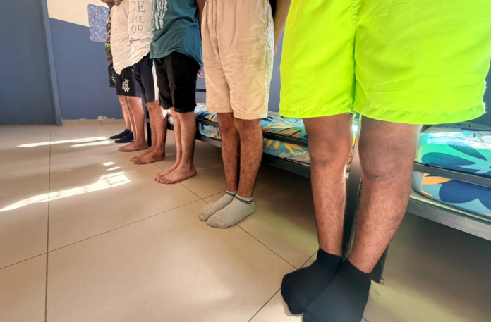 Inside a room at the Warwar Juvenile Rehabilitation Centre in Mount Lebanon.